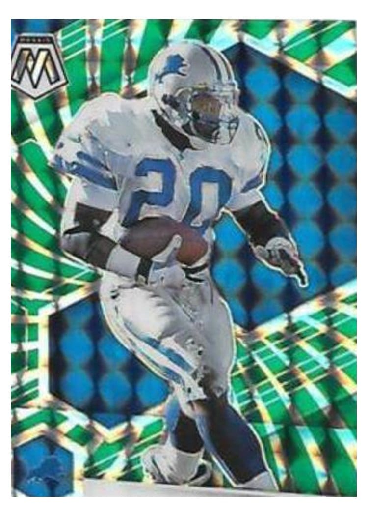 2021 Panini Mosaic Base Set Barry Sanders #75 card