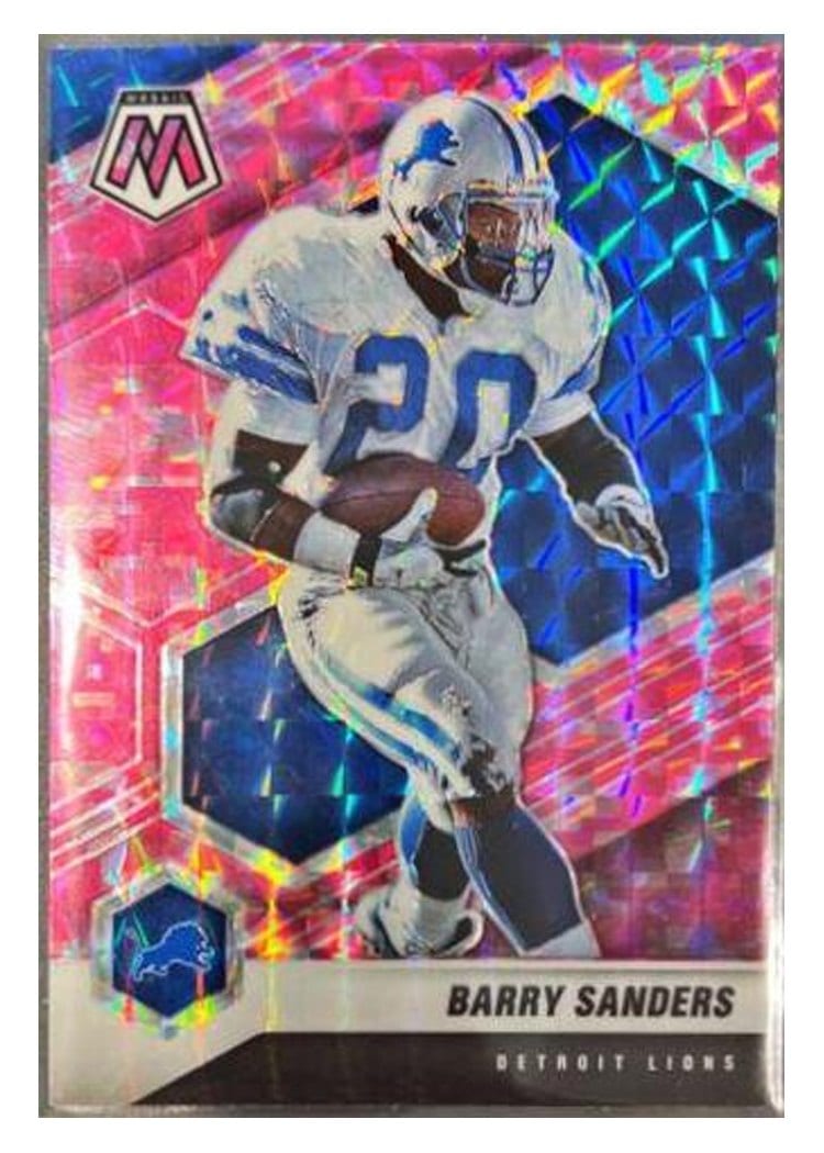 2021 Panini Mosaic Base Set Barry Sanders #75 card