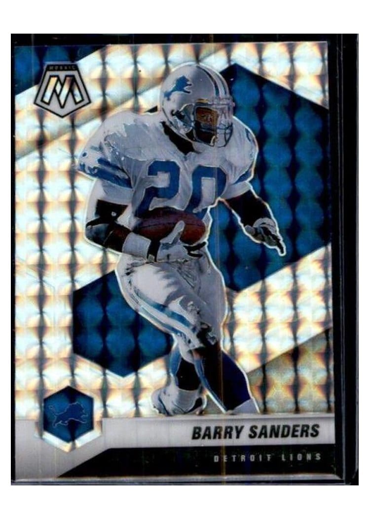 2021 Panini Mosaic Base Set Barry Sanders #75 card