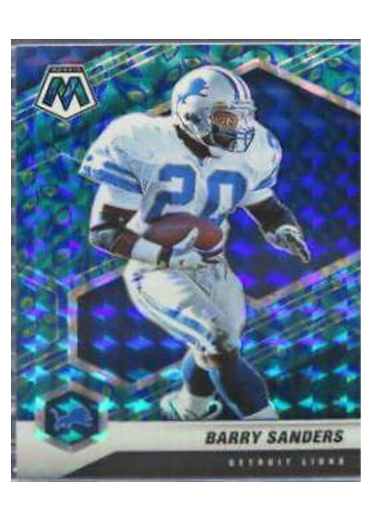 2021 Panini Mosaic Base Set Barry Sanders #75 card