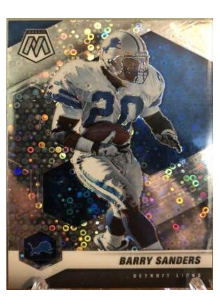 2021 Panini Mosaic Base Set Barry Sanders #75 card