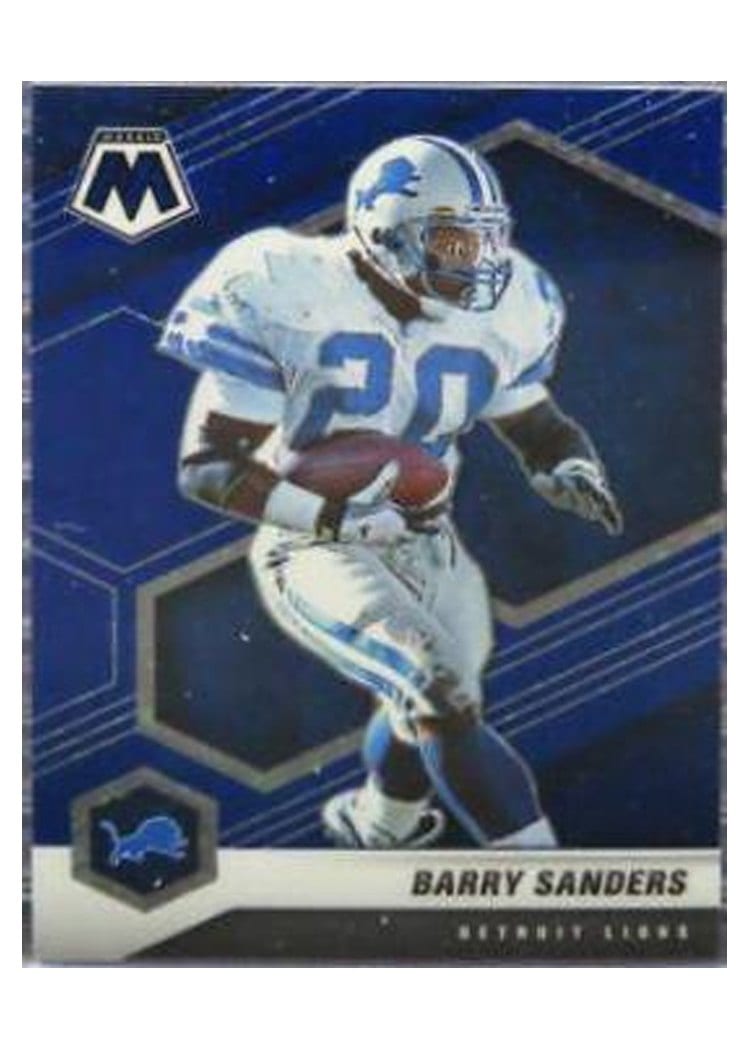 2021 Panini Mosaic Base Set Barry Sanders #75 card