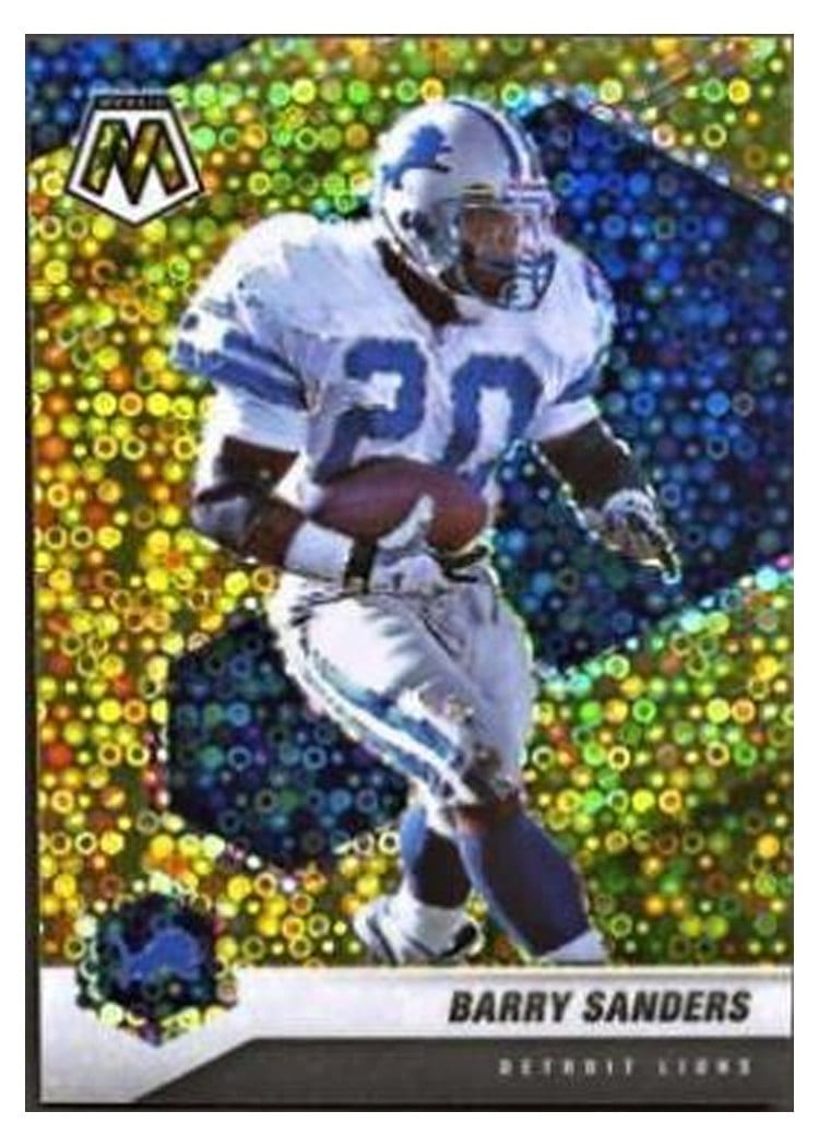 2021 Panini Mosaic Base Set Barry Sanders #75 card