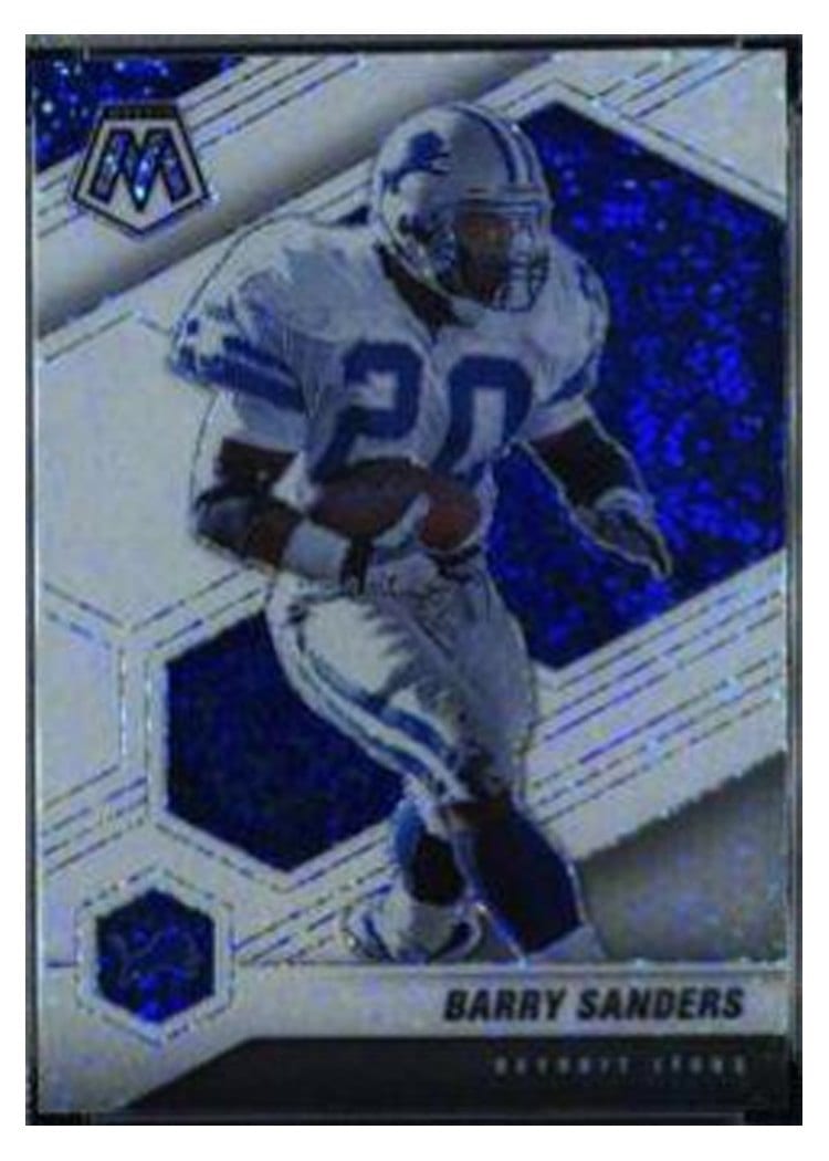 2021 Panini Mosaic Base Set Barry Sanders #75 card