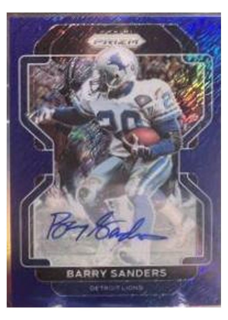 2021 Panini Prizm Base Set Barry Sanders #155 card