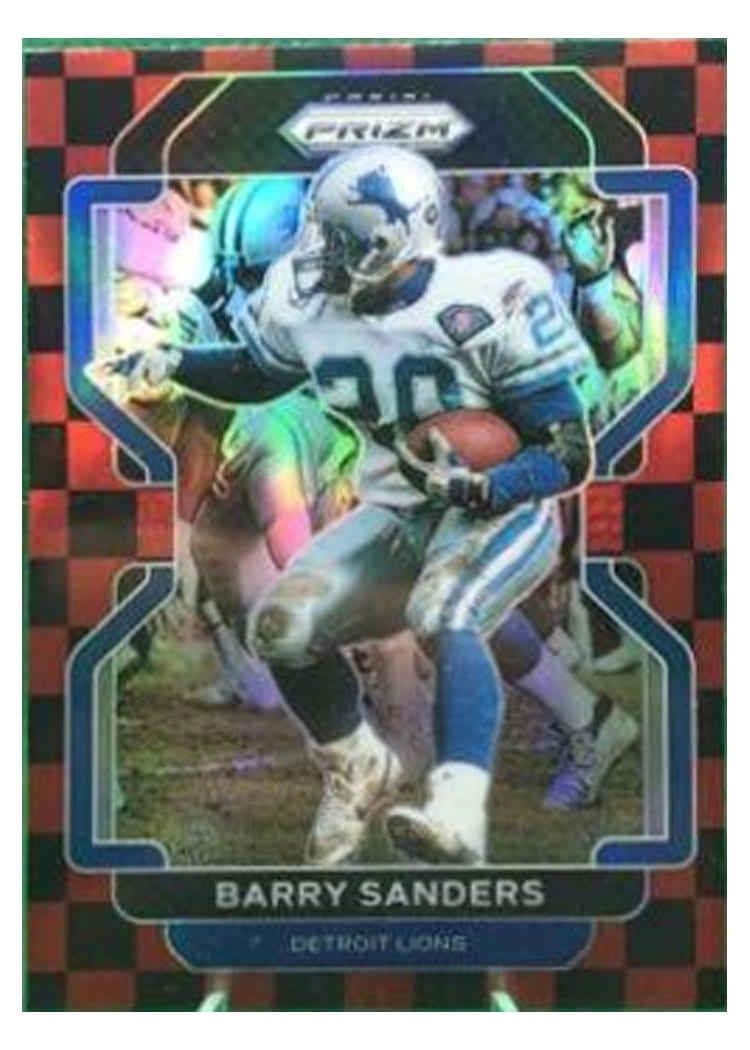 2021 Panini Prizm Base Set Barry Sanders #155 card
