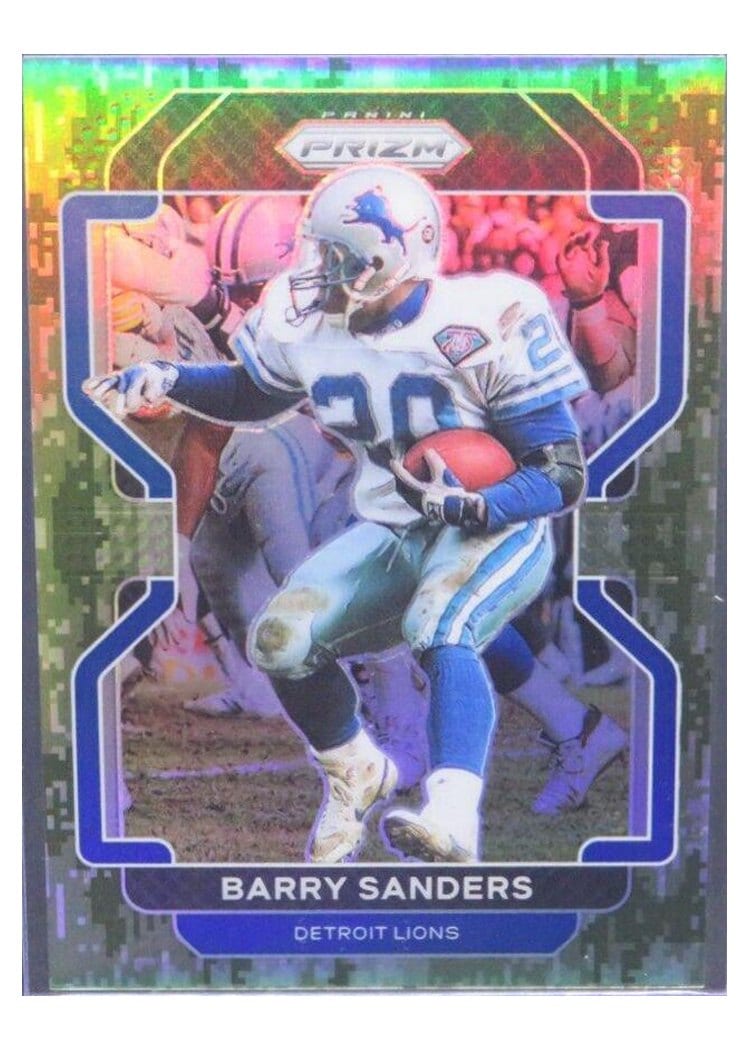 2021 Panini Prizm Base Set Barry Sanders #155 card