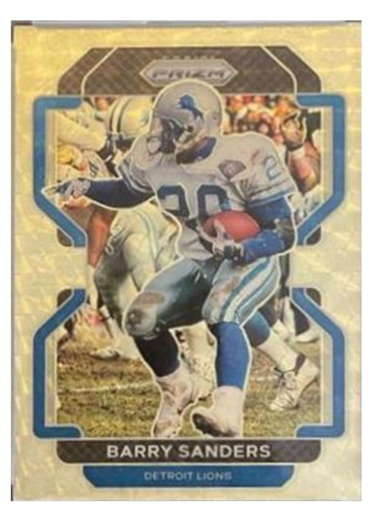 2021 Panini Prizm Base Set Barry Sanders #155 card