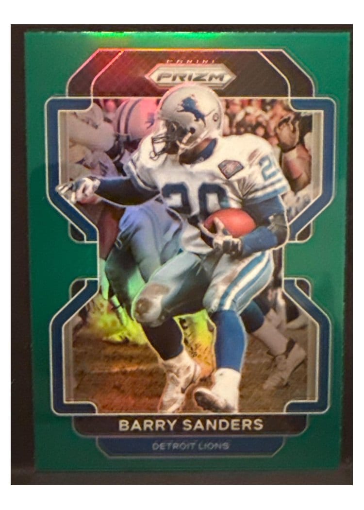 2021 Panini Prizm Base Set Barry Sanders #155 card