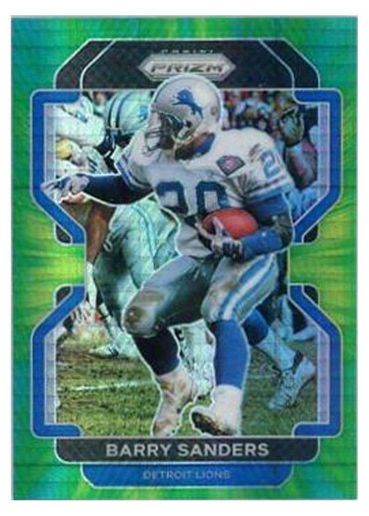 2021 Panini Prizm Base Set Barry Sanders #155 card