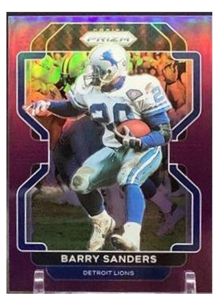 2021 Panini Prizm Base Set Barry Sanders #155 card