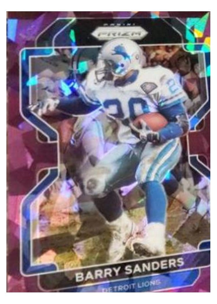 2021 Panini Prizm Base Set Barry Sanders #155 card