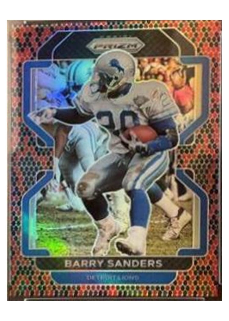 2021 Panini Prizm Base Set Barry Sanders #155 card
