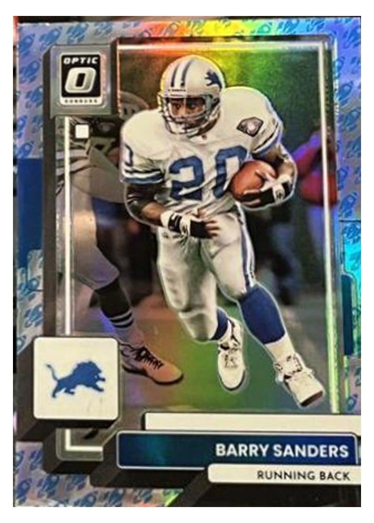 2022 Donruss Optic Base Set Barry Sanders #69 card