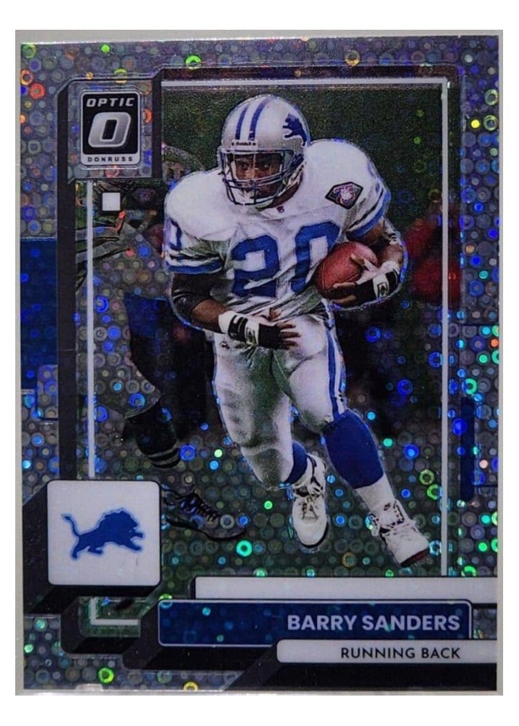 2022 Donruss Optic Base Set Barry Sanders #69 card