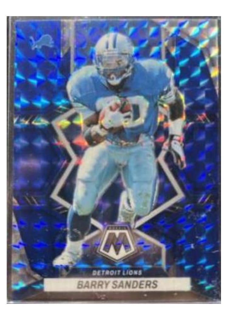 2022 Panini Mosaic Base Set Barry Sanders #206 card