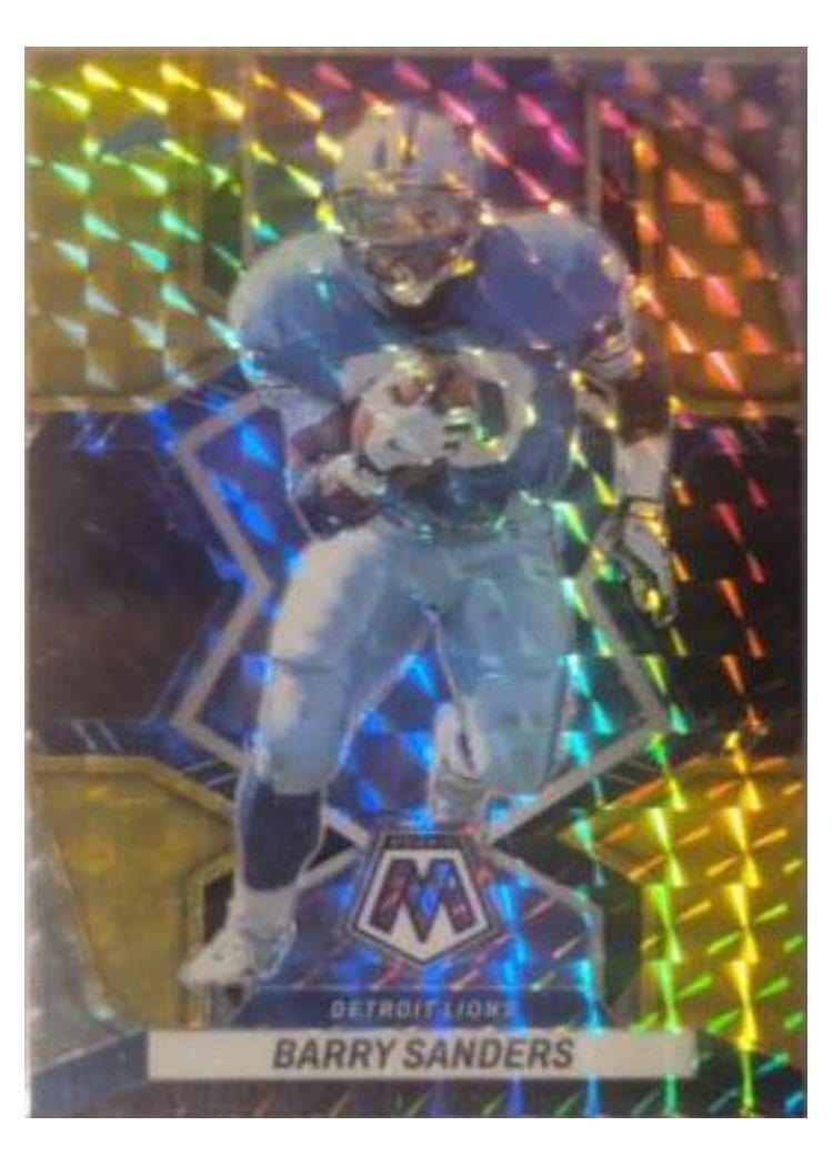2022 Panini Mosaic Base Set Barry Sanders #206 card