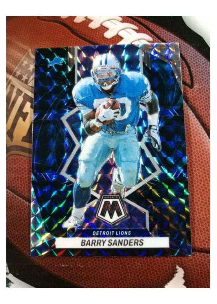 2022 Panini Mosaic Base Set Barry Sanders Genesis #206 card