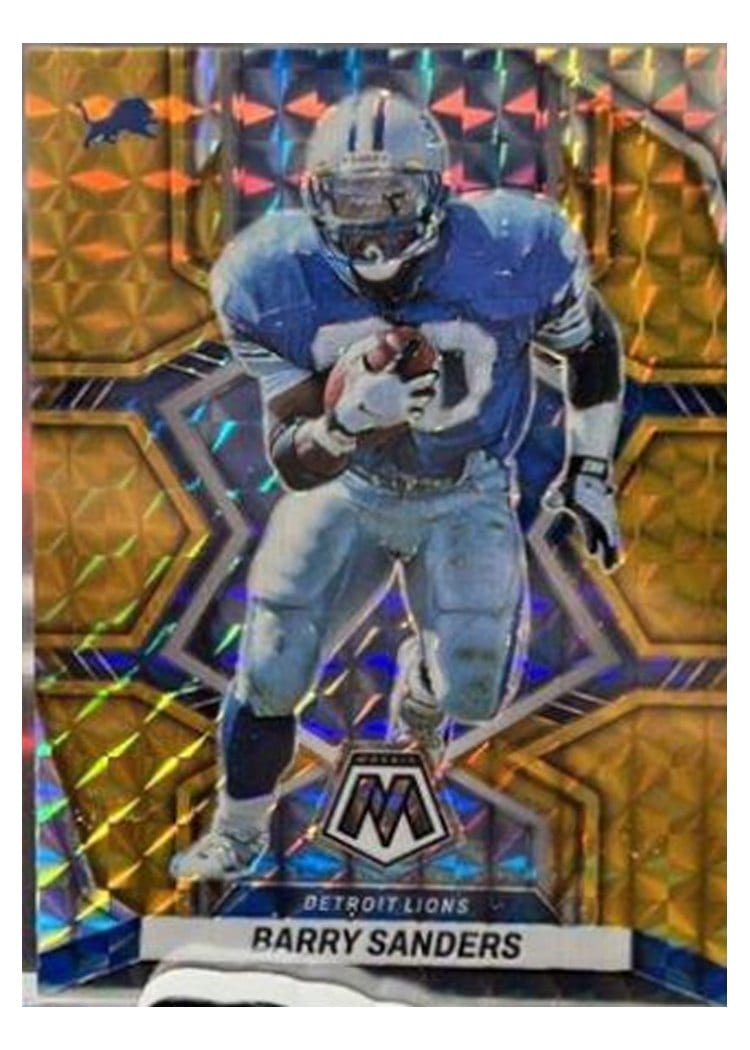 2022 Panini Mosaic Base Set Barry Sanders #206 card