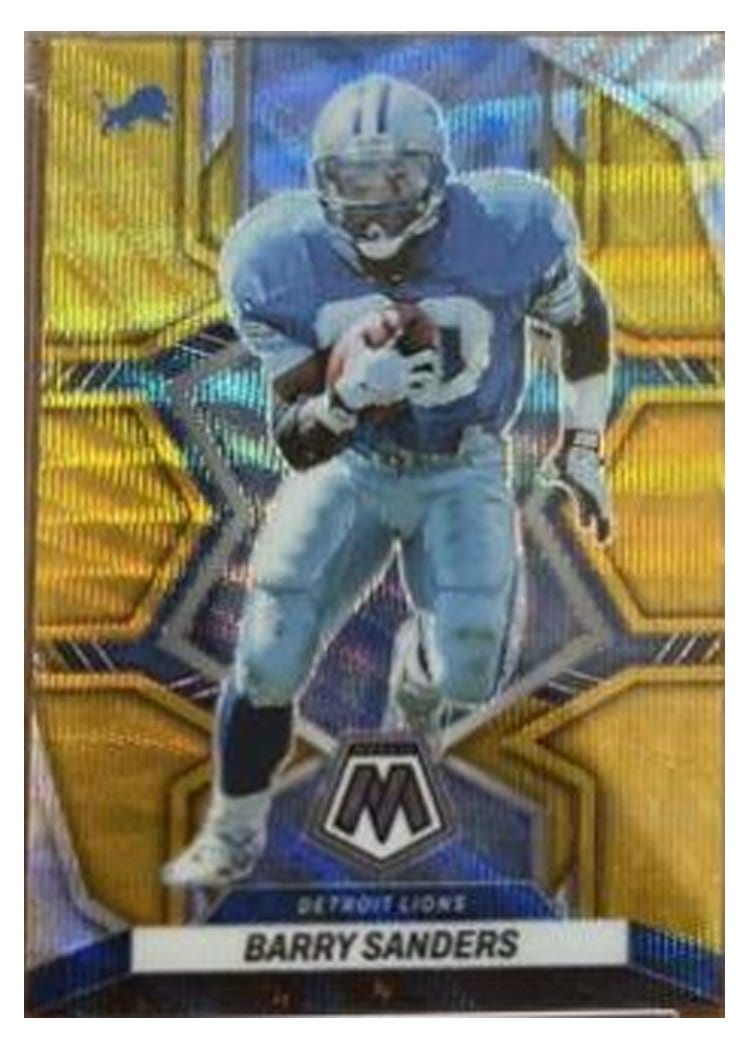 2022 Panini Mosaic Base Set Barry Sanders #206 card