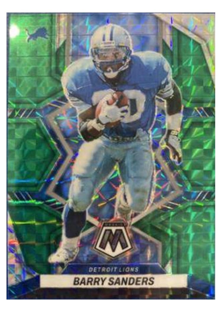 2022 Panini Mosaic Base Set Barry Sanders #206 card