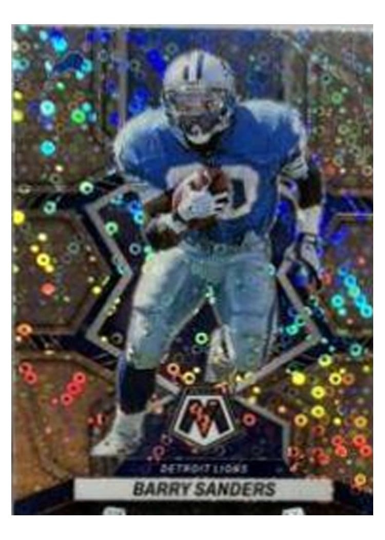 2022 Panini Mosaic Base Set Barry Sanders #206 card