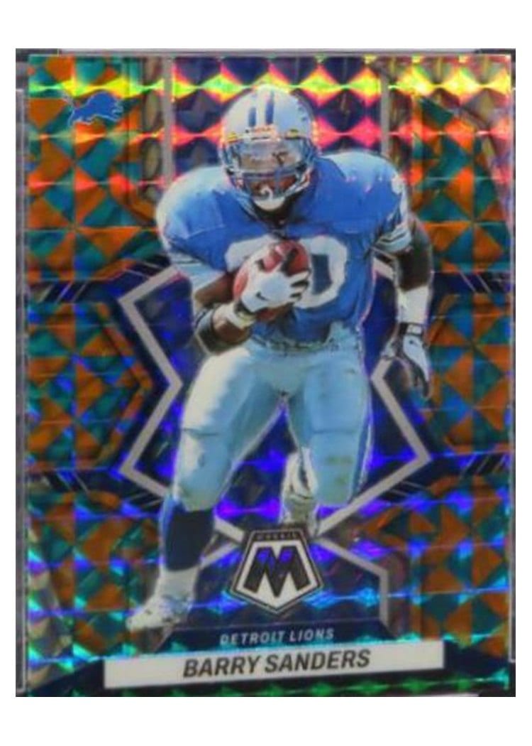 2022 Panini Mosaic Base Set Barry Sanders #206 card