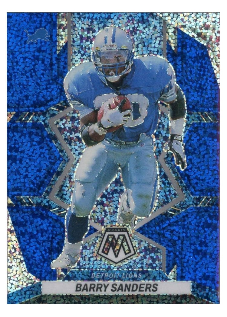 2022 Panini Mosaic Base Set Barry Sanders #206 card