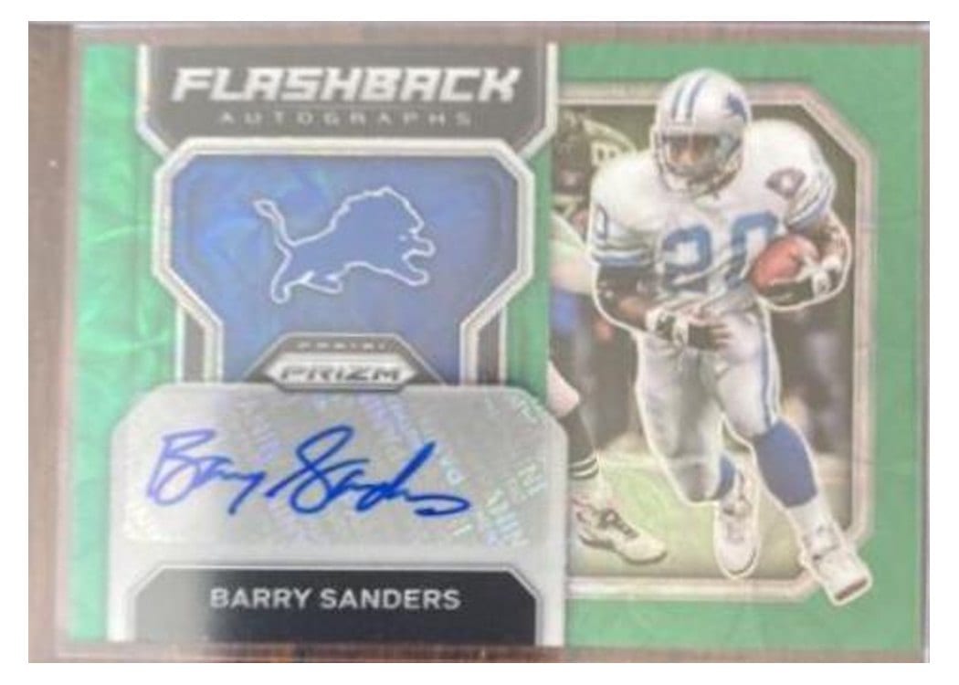 2022 Panini Prizm Base Set Barry Sanders #102 card