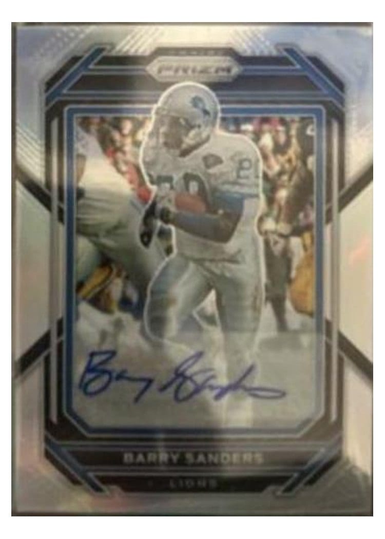 2022 Panini Prizm Base Set Barry Sanders #102 card