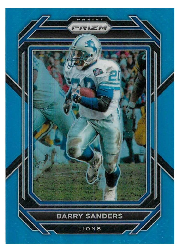2022 Panini Prizm Base Set Barry Sanders #102 card