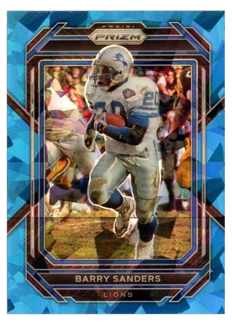 2022 Panini Prizm Base Set Barry Sanders #102 card