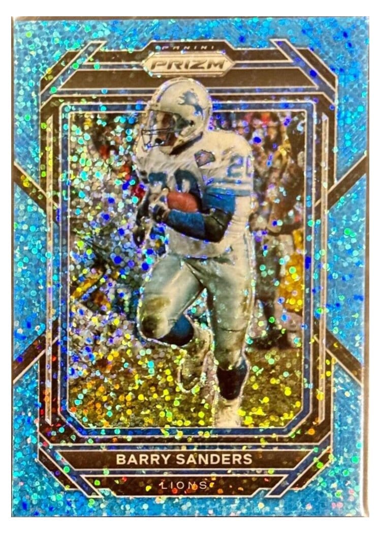 2022 Panini Prizm Base Set Barry Sanders #102 card