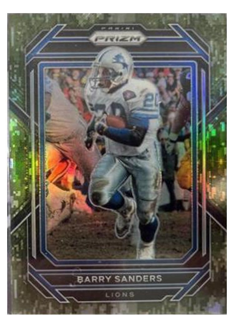 2022 Panini Prizm Base Set Barry Sanders #102 card