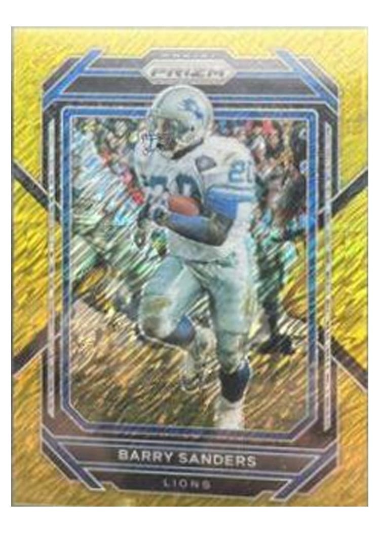 2022 Panini Prizm Base Set Barry Sanders #102 card