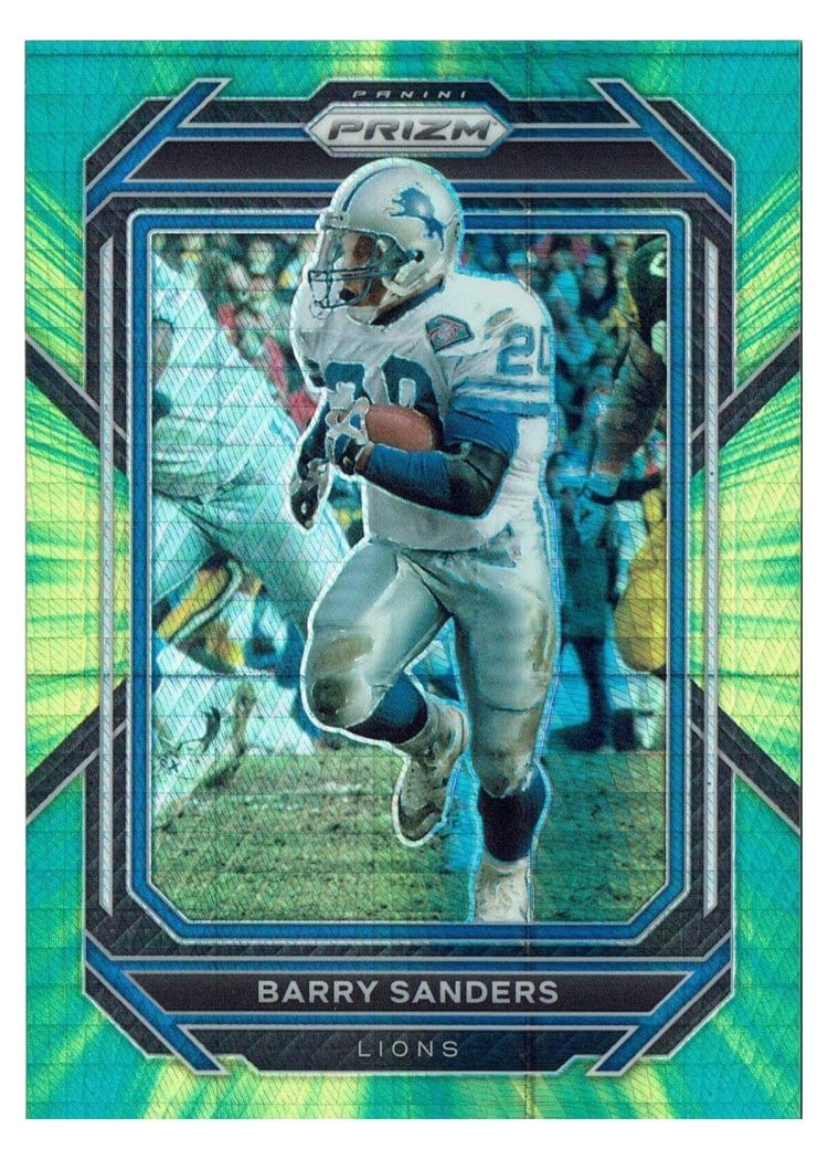 2022 Panini Prizm Base Set Barry Sanders #102 card
