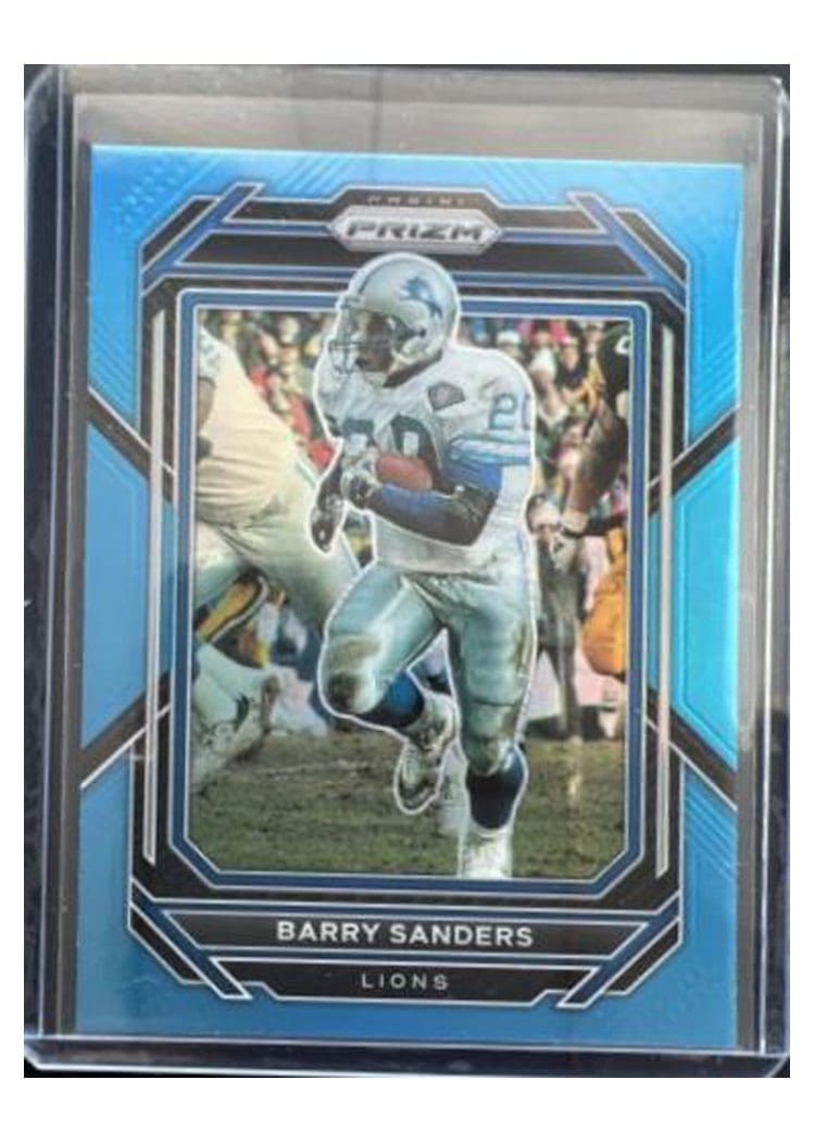 2022 Panini Prizm Base Set Barry Sanders #102 card