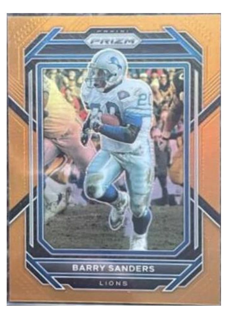 2022 Panini Prizm Base Set Barry Sanders #102 card