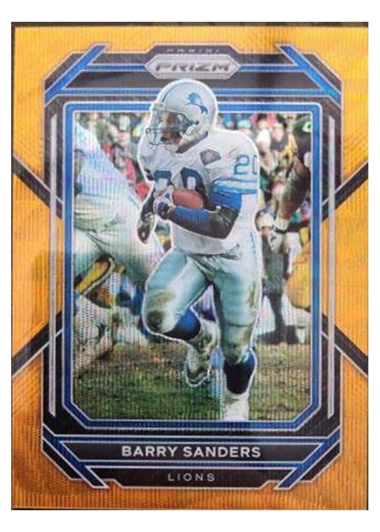 2022 Panini Prizm Base Set Barry Sanders #102 card