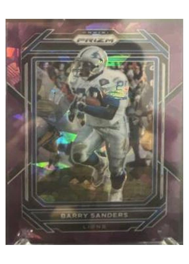 2022 Panini Prizm Base Set Barry Sanders #102 card