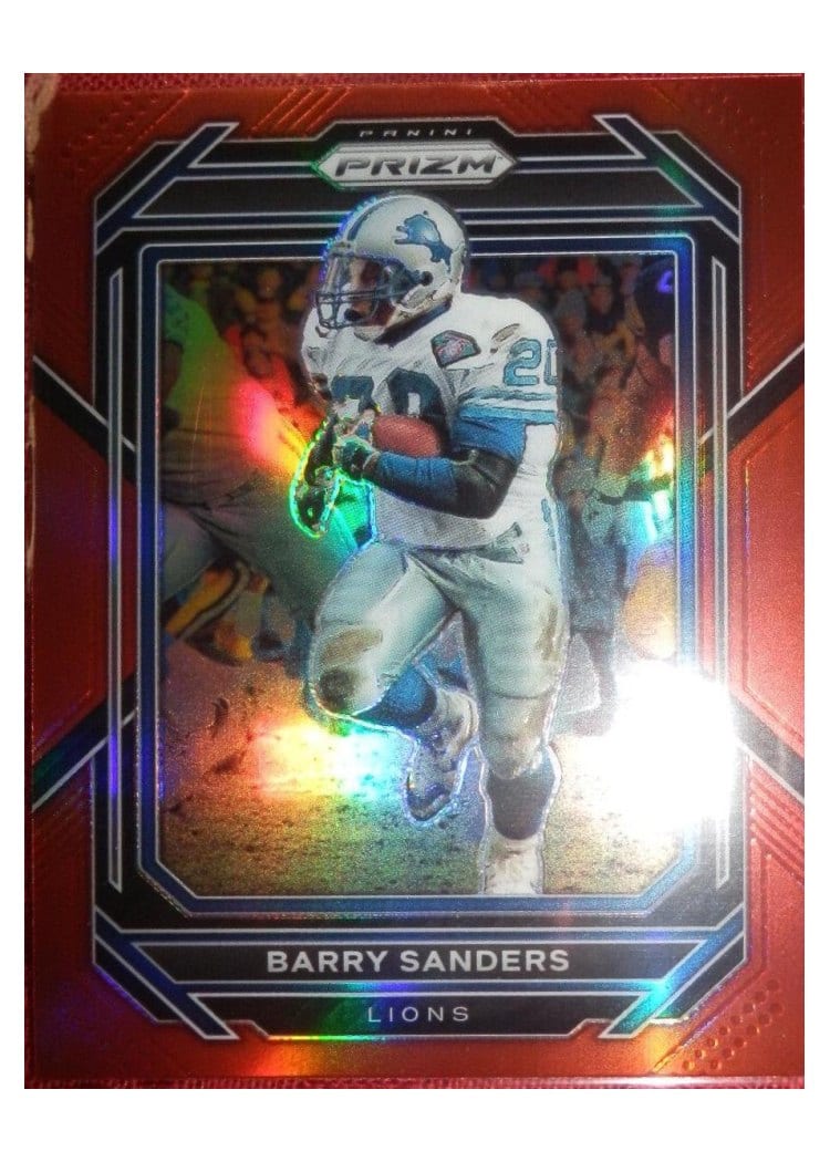 2022 Panini Prizm Base Set Barry Sanders #102 card