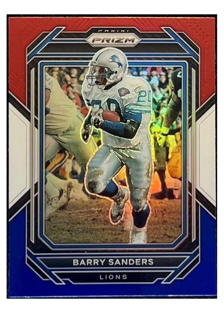2022 Panini Prizm Base Set Barry Sanders #102 card