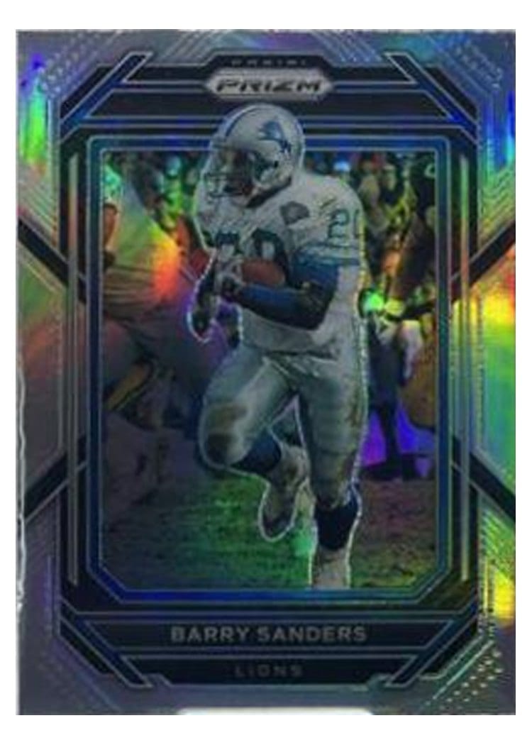 2022 Panini Prizm Base Set Barry Sanders #102 card