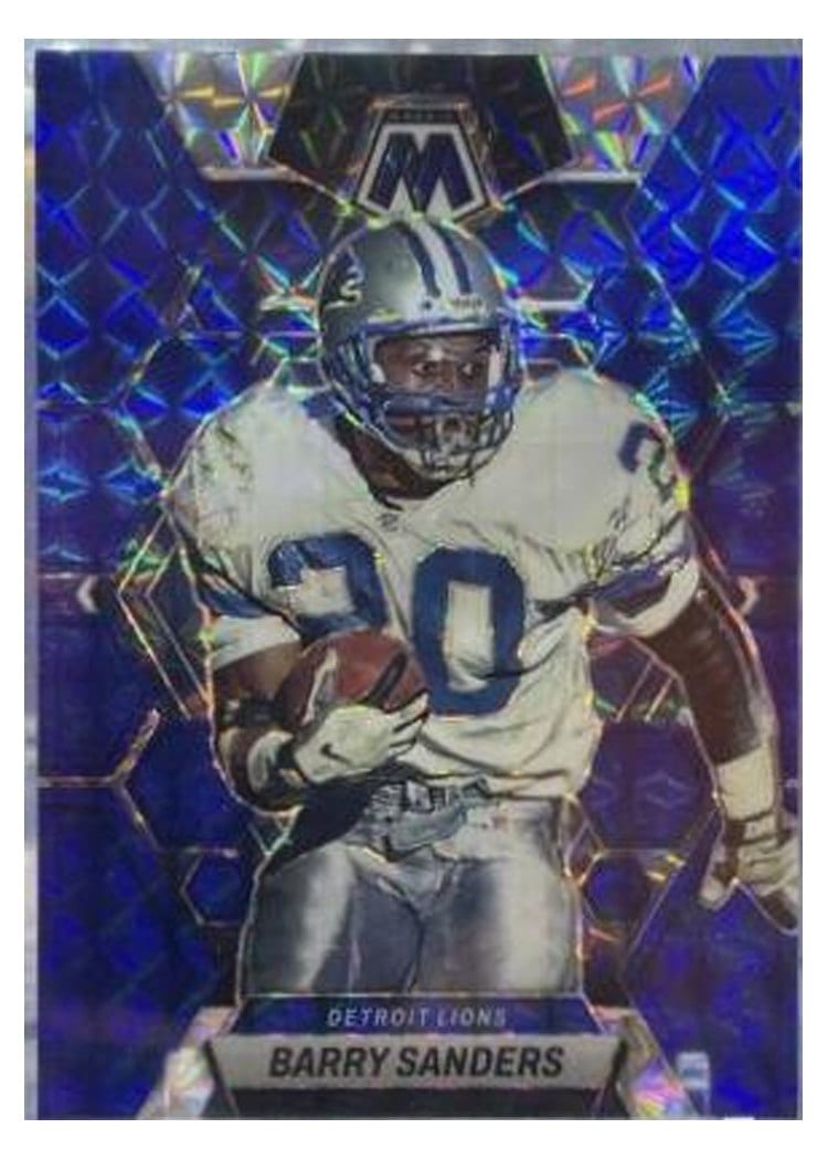 2023 Panini Mosaic Base Set Barry Sanders #190 card