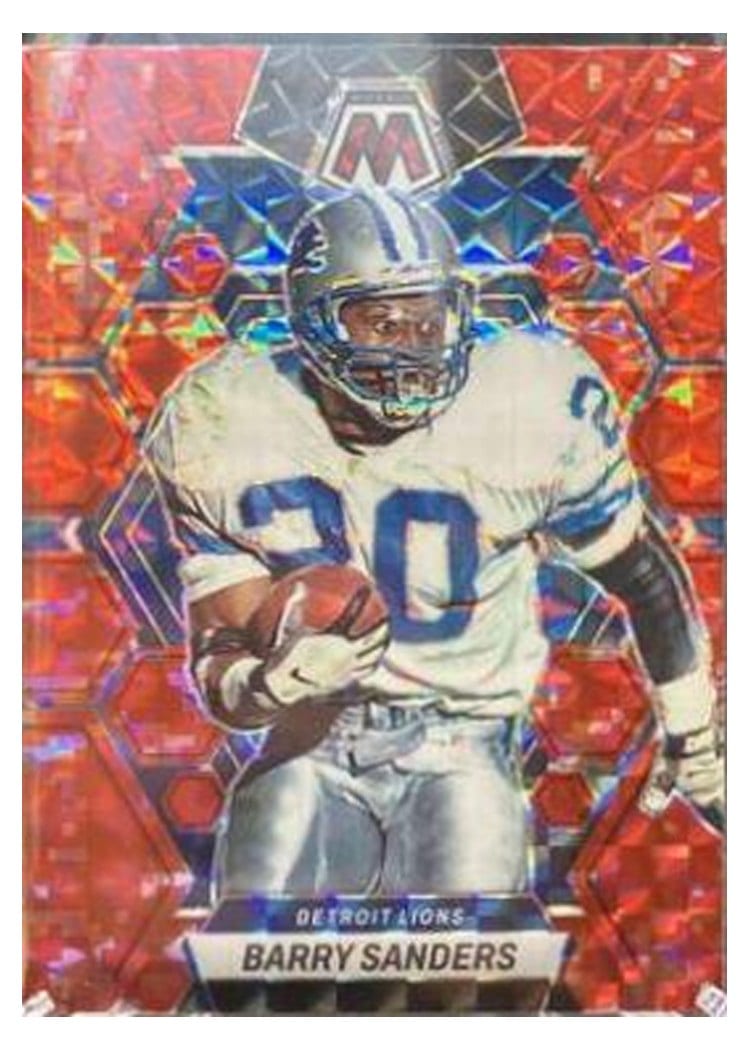 2023 Panini Mosaic Base Set Barry Sanders #190 card