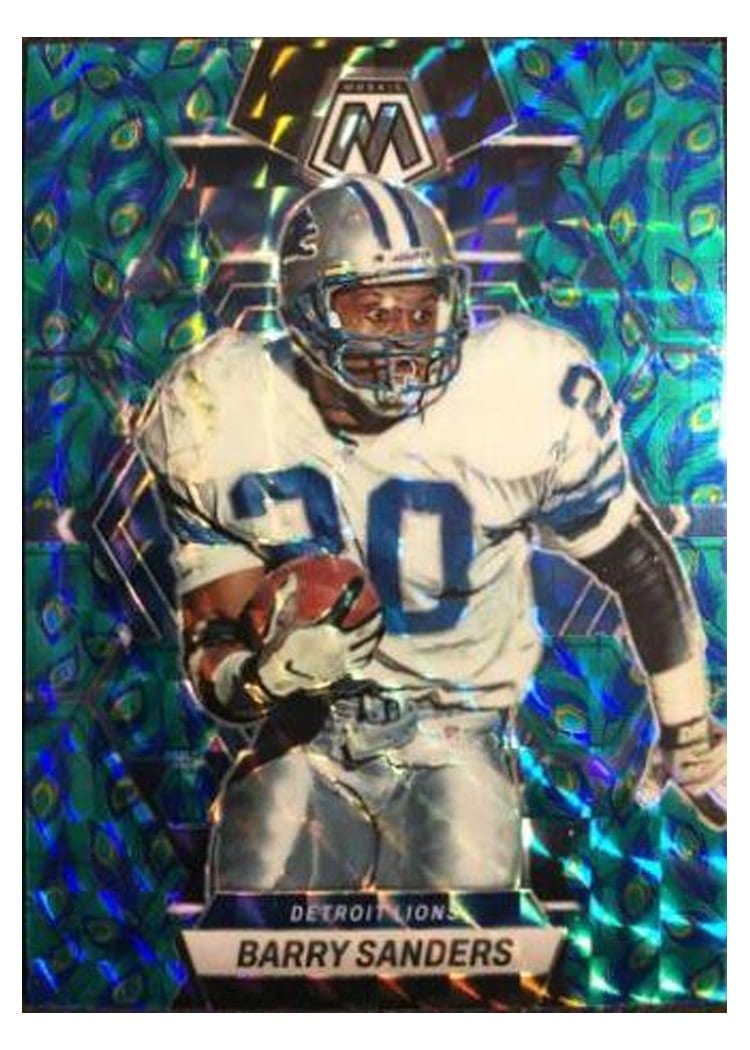 2023 Panini Mosaic Base Set Barry Sanders #190 card