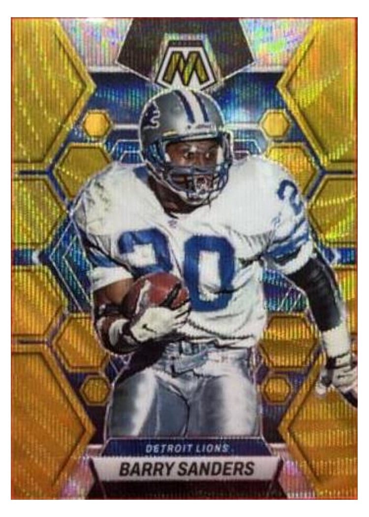 2023 Panini Mosaic Base Set Barry Sanders #190 card