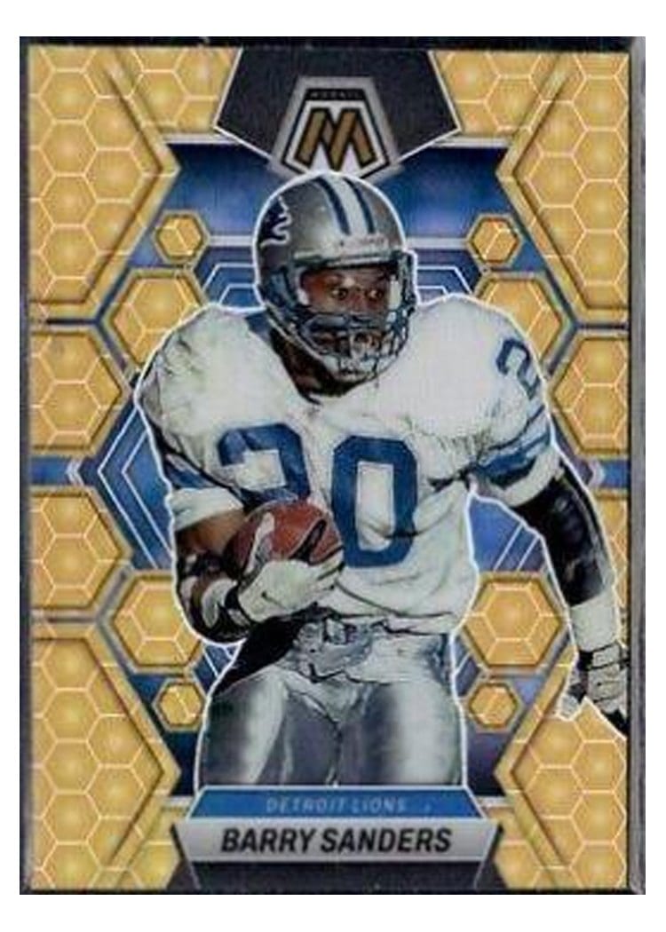 2023 Panini Mosaic Base Set Barry Sanders #190 card