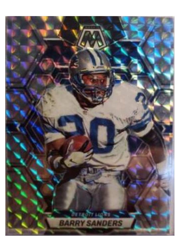 2023 Panini Mosaic Base Set Barry Sanders #190 card