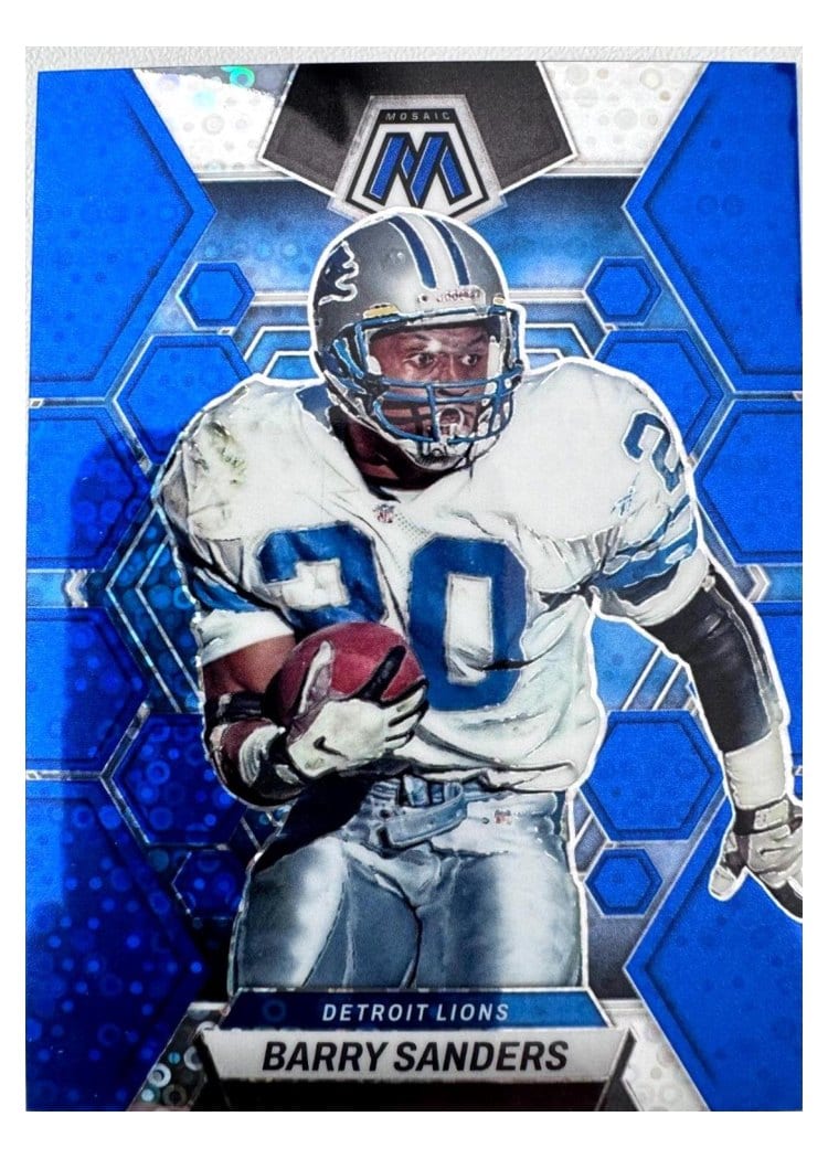 2023 Panini Mosaic Base Set Barry Sanders #190 card